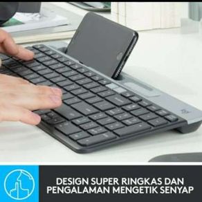 Free Ongkir Keyboard Logitech K580 Slim Multidevice. Black