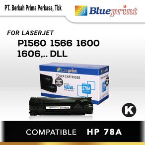 Toner Cartridge HP Laserjet 78A Laserjet BLUEPRINT BP-HP278A - Hitam