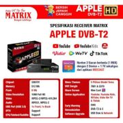 TROY 80 X MATRIX TV Digital Receiver Set Top Box Max DVB-T2 Digital Full HD Wifi Youtube STB HDMI Max SNI 7 Tombol