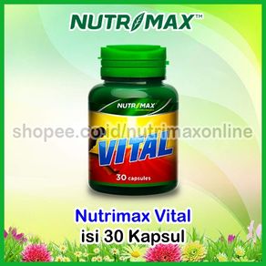 Nutrimax Vital Isi 30 Vitamin Zat Besi Untuk Buat Penambah Tambah Darah Obat Kurang Penderita Anemia