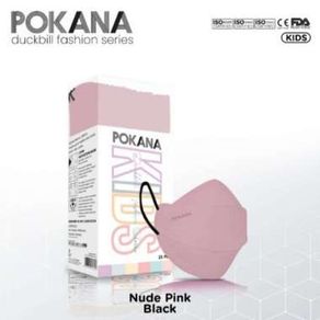 masker pokana duckbill fashion series Kids 4ply..isi 25 pcs