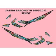 STRIPING STIKER LIST VARIASI SUZUKI SATRIA FU BARONG 2006 - 2012 GRAFIS RAIDER V3 SENOT