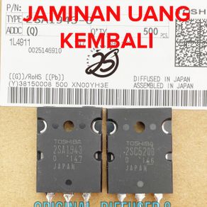 Transistor Toshiba ASLI A1943-C5200 A 1943 C5200 JAPAN (ORI) /AMPLIFIER /AUDIO