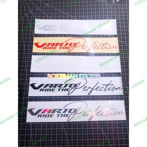 sticker variasi honda vario cutting - putih