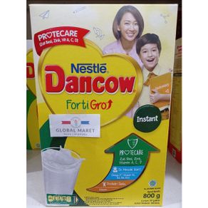 Susu Dancow Fortigro Full Cream, Instant, Coklat