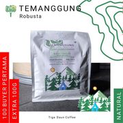 kopi temanggung 1 kg robusta roasted coffee bean kopi susu based - bubuk 1000g