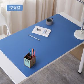 desk mat mouse pad gaming anti-slip anti-tumpahan xl amazon - hitam 90 x 50 cm
