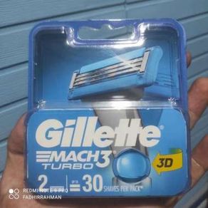 GILLETTE Mach 3 Turbo Refill Isi 2