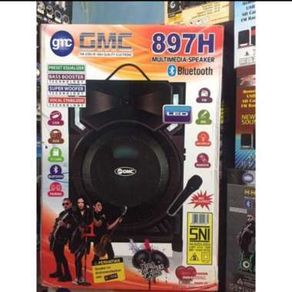 SPEAKER BLUETOOTH GMC 897H BONUS MIC KARAOKE WIRELESS
