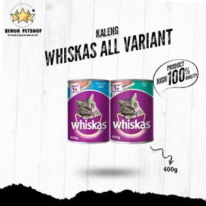 Makanan Kucing kaleng WHISKAS 400gr All Varian