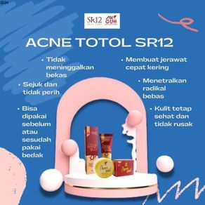 sr12 acne series - acne totol acne moist acne toner - acne totol