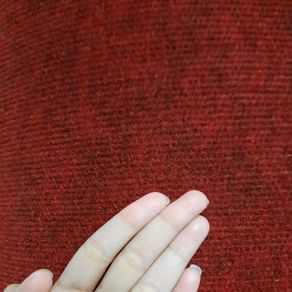 [martha karpet] capadoc karpet wool 100 cm x 200 cm - turki maroon
