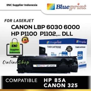 blueprint 1 buah Toner Cartridge HP 85A Laserjet BLUEPRINT BP-HP285A hitam per pcs - enc.sup
