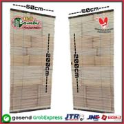 Tirai bambu Ati Size L-50cm x T-200cm