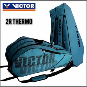 Tas Raket 2R Thermo Badminton Bulutangkis Logo Victor