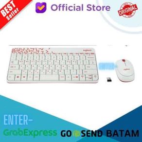 Logitech Wireless Mouse Keyboard MK240 GARANSI RESMI