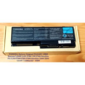 TOSHIBA Battery Original PA3536U-1BRS Equium L350D L355 P200 Satellite Pro L350 P200 P205 P300 - NEW