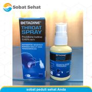 betadine sore throat spray 50 ml