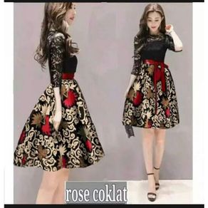 model dress batik remaja