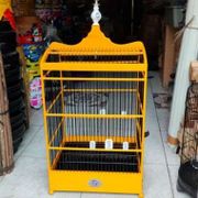 Sangkar Kotak Ebod Jaya Yellow no 1[GRAB GOJEK ONLY]