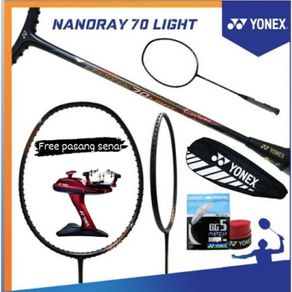 raket badminton yonex nanoray 70 light rudy hartono