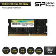 Silicon Power DDR4 3200MHz CL22 SODIMM RAM Laptop – 16GB