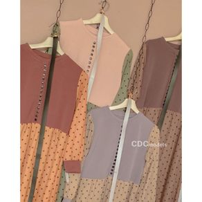 fidelya dress ' - dress wanita - pakaian wanita - pakaian terlaris -