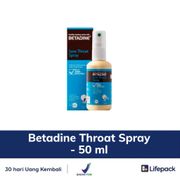 Betadine Throat Spray - 50 ml - LIFEPACK