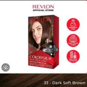 Revlon Colorsilk Hair Color Cat Rambut Pewarna Rambut Tanpa Amonia - Dark Soft Brown