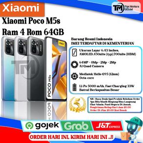 Xiaomi Poco M5s Ram 4 Rom 64GB