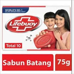 Lifebuoy Sabun Mandi Antibacterial Soap Batang 75g