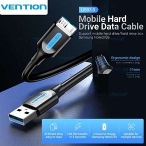 Vention Kabel Data Usb 3.0 Am Micro B Hardisk Micro Usb High Quality