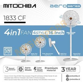 MITOCHIBA Aero Series Kipas Angin 4in1 Fan 16 Inch 1833CF