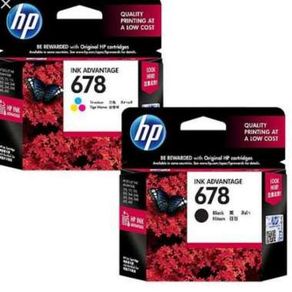 Tinta Hp 678 Black Colour Original