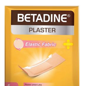 JMELS Betadine Plester Elastis Fabric 1 Packs isi 5s