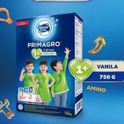 frisian flag primagro 1+ vanilla madu 800 gr susu pertumbuhan anak - primgro1+vanila