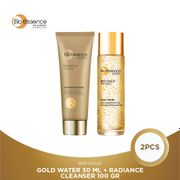 Bio Essence Bio-Gold Gold Water 30 ml + Bio Essence Bio-Gold Radiance Cleanser 100 gr