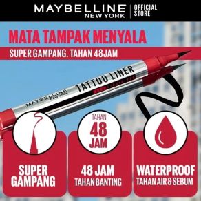 Maybelline Tattoo Line 48H Liquid Pen Eyeliner Waterpof Make Up