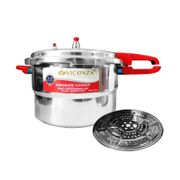 Vicenza Pressure Cooker Panci Presto [12 Liter] silver