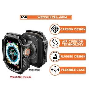 Case iWatch Ultra 49mm Spigen Rugged Armor Softcase Cover Casing