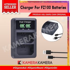 kijet store dual charger np-fz100 for sony alpha a7 mark iii a7r mark
