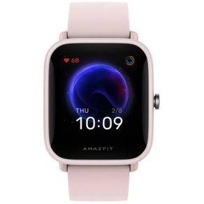 smartwatch amazfit original bip u pro gps pink jam pria jam digital ng