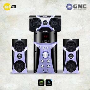 GMC 887D Bluetooth Multimedia Aktif Speaker - Lavender Metallic