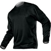 jersey sepeda dan trail polos - hitam xl