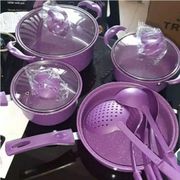 BONJER Panci Cookware Set 13 Pcs / Panci Teplon Tebal Anti Lengket