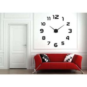 Jual Jam Dinding Besar DIY Giant Wall Clock Quartz 80-130cm DIY-105 DEKORAS Murah