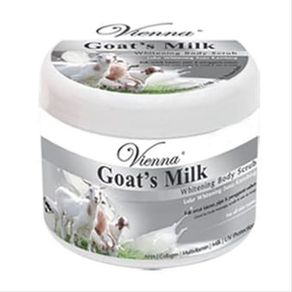 Azzahra Vienna Whitening Body Scrub Goat Milk 250G