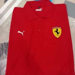 Kaos Puma Ferrari Kaos Kerah Polo Shirt