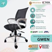 kursi kantor kursi kerja kursi jaring staff murah gwen ( grosir )