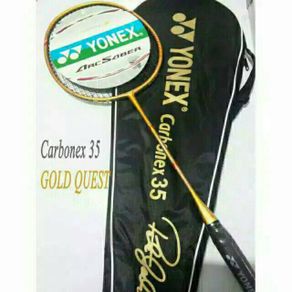 (PROMO) Raket Badminton Yonex Carbonex 35 Extended & GOLD QUEST Edition Murah